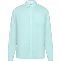 Long-sleeved linen shirt KnowledgeCotton Apparel