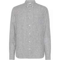 Striped long-sleeve linen shirt KnowledgeCotton Apparel