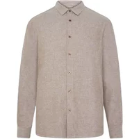 Flannel shirt KnowledgeCotton Apparel Dune