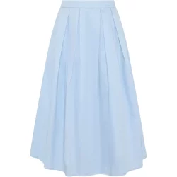 Women's Satin Pleated Skirt Knowledgecotton Apparel