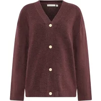 Cardigan aus Boucle-Wolle Damen KnowledgeCotton Apparel