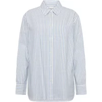 Women's long sleeve shirt KnowledgeCotton Apparel Oxford Organic GOTS