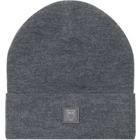 Double-layer badge hat KnowledgeCotton Apparel Merino