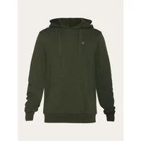 Hooded sweatshirt with badge KnowledgeCotton Apparel Arvid Basic