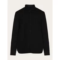 Regular-fit shirt with little owl KnowledgeCotton Apparel Harald oxford