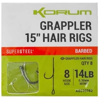 TrekExpert Aktion 65% Rabatt auf Korum Grappler Raubfischhaken 8 Stück