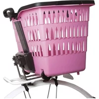Velo Store - UK Plastic bicycle basket with handle and wheels Krayton | Extra 10% off with Subscription, Postage £16.79 to UK Fedex.
