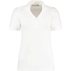 Women's V-Neck Polo Kustom Kit Comfortec®