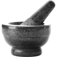 Granieten vijzel en stamper Lacor 12x8 cm