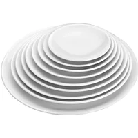 Round melamine tray Lacor 200x25 mm