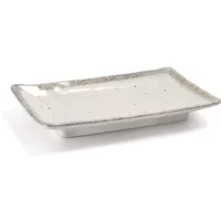Rectangular melamine tray Lacor Earth 35x23,8x4,1 cm