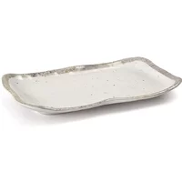 Rectangular melamine tray Lacor Earth 29x17,5x3 cm