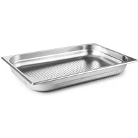 Perforated tray 1/1 without handle Lacor