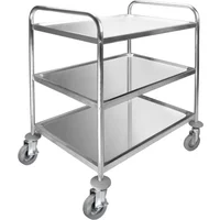 3-tier removable service cart Lacor