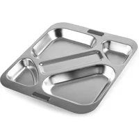 Stainless steel self-service tray Lacor