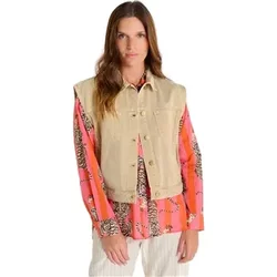 Women's Denim Jacket Le Temps Des Cerises Mallard