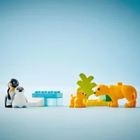 Jeux de construction animx pingouins +lions duplo Lego