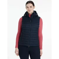 Doudoune à capuche sans manches femme LeMieux Rose