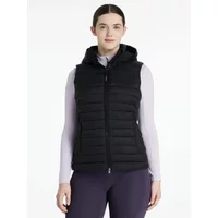 Doudoune à capuche sans manches femme LeMieux Rose