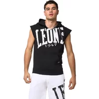 Sleeveless hooded sweatshirt Leone Boxe