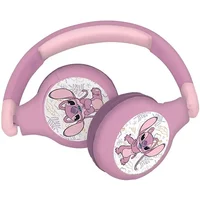 Casque audio 2 en 1 bluetooth et Filaire confortable et pliable avec limitation de son Lexibook Angel
