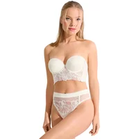 High-waisted Brazilian brief with removable suspenders for women Lisca Eminence Mariage