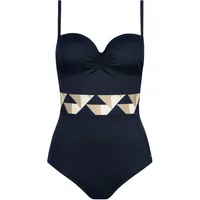 Women's molded one-piece swimsuit Lisca Toulouse