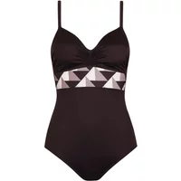 Women's non-underwired moulded one-piece swimsuit Lisca Toulouse