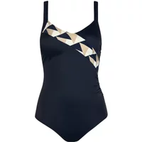 Women's non-underwired moulded one-piece swimsuit Lisca Toulouse Shapewear