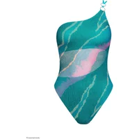 Asymmetrischer Nahtloser Einteiler Badeanzug Damen Lisca Atlantida