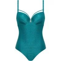 Women's molded one-piece swimsuit Lisca Blue Lagoon
