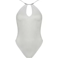 Women's non-underwired high-cut one-piece swimsuit Lisca Blue Lagoon