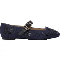 Denim Ballerinas with Embroidery Women Liu Jo Brigitte 11