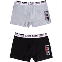 Elastic cotton boxer shorts Lois Speed (x2)