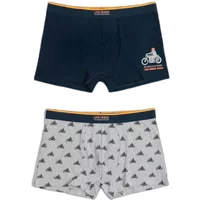 Cotton stretch boxer shorts Lois Urban Motor (x2)