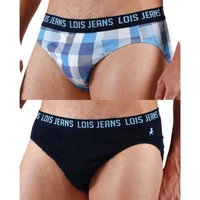 Elastic cotton briefs Lois Jeans VIP (x2)