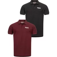 Classic cut polo shirt Lonsdale Lingholme (x2)