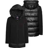 Reversible hooded women's down jacket Lonsdale