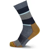 Merino wool socks Lorpen Lifestyle Stripe Crew image 2