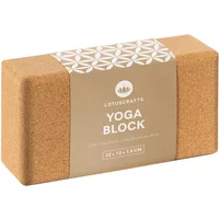 Cork Yoga Brick Lotuscrafts image 2