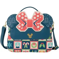 Shoulder Bag Loungefly Mickey Mouse Holiday