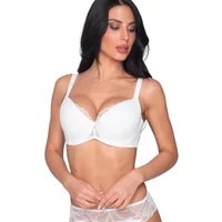 Padded balconette bra for women Luna Melody Mariage
