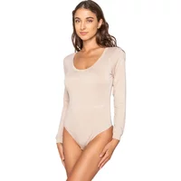 Long sleeve women's bodysuit Luna Micro Touch Comfort