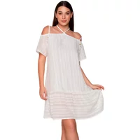 Midikleid mit schulterfreien Trägern für Damen Luna Praise