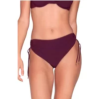 Women's ruched side bikini bottom Luna Blue Sense