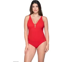 Women's Shaped Triangle One-Piece Swimsuit Luna Blue Sense