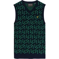 Sleeveless V-neck top Lyle & Scott Monogram