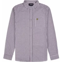 Schmal geschnittenes Langarmshirt Lyle & Scott Gingham