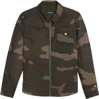 Insulated camouflage overshirt Lyle & Scott