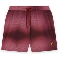 Monogram swim shorts Lyle & Scott